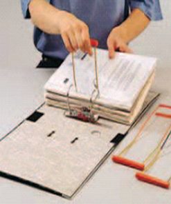 Clips/ties for archiving files